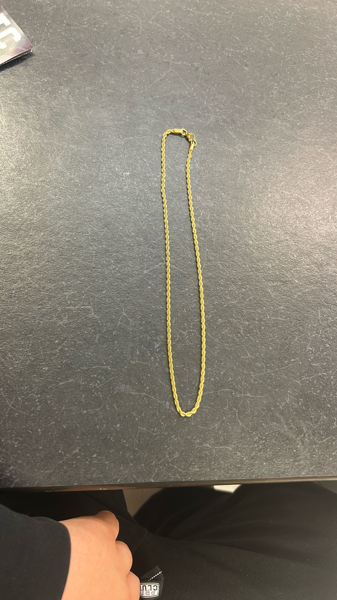 gold rope chain