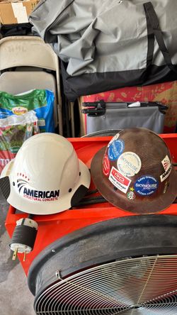 Fiberglass hard hats