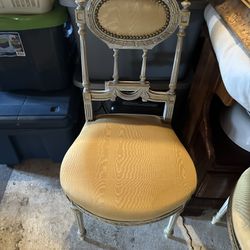 Set Of Antique Kids Sized Chairs - 2