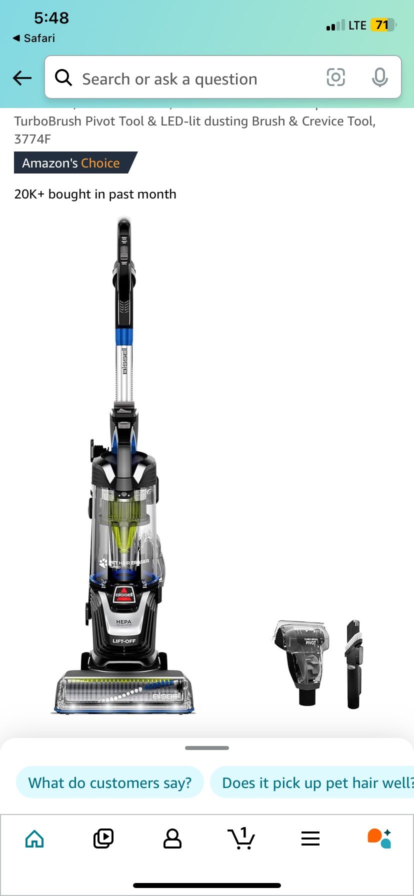 BISSELL Vacuum Pet Hair