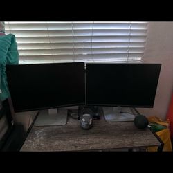 2 Dell Monitors