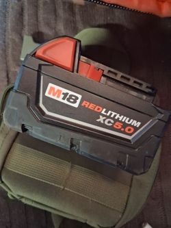 Milwaukee xc 5.0 18v