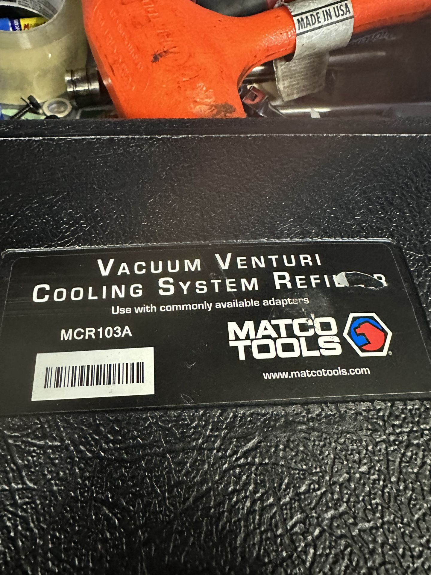Matco Vacuum Cooling System Refill MCR103A for Sale in Artesia, CA