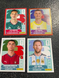 Panini rare stickers