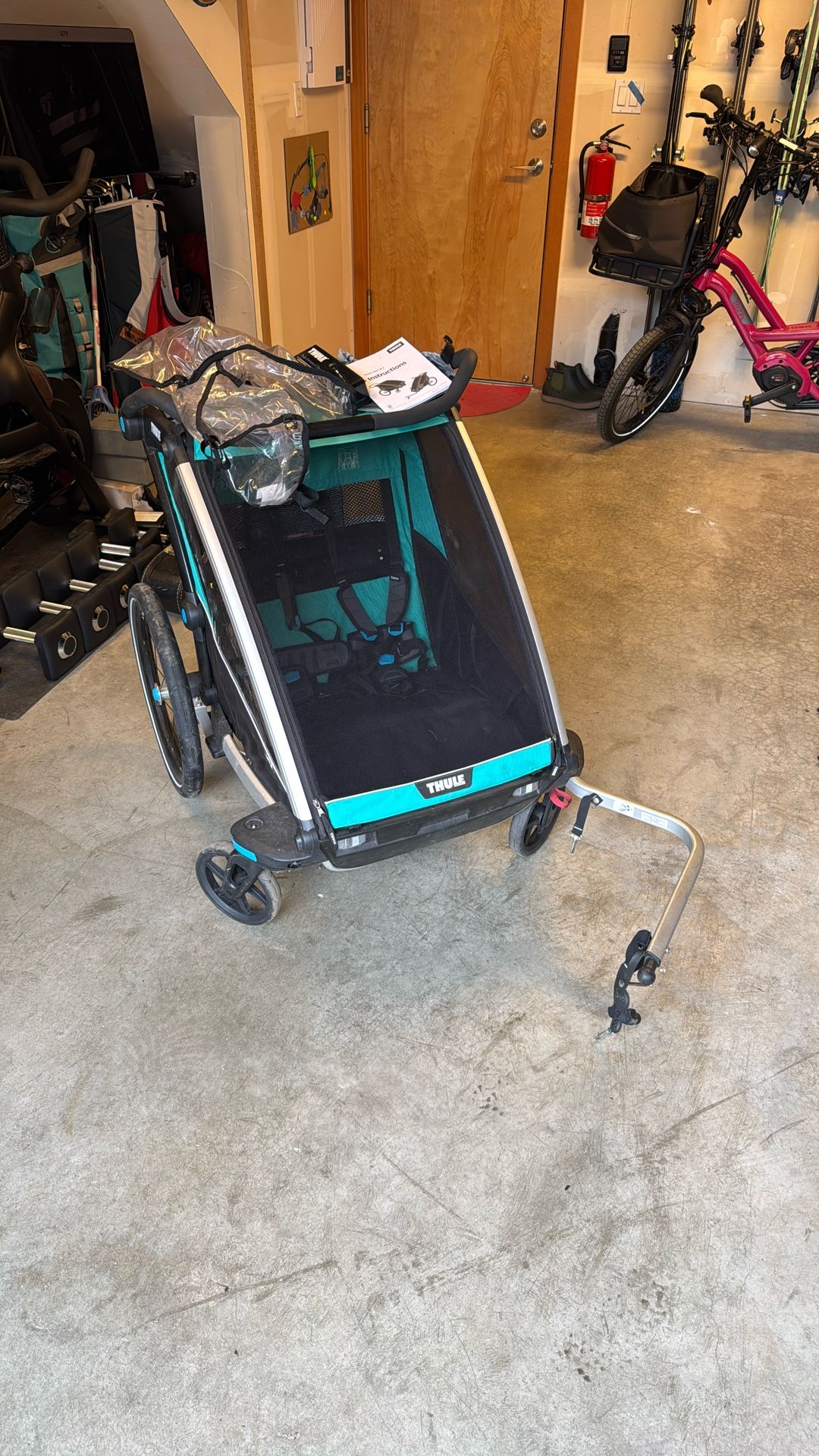Thule Chariot Lite Double Stroller Trailer