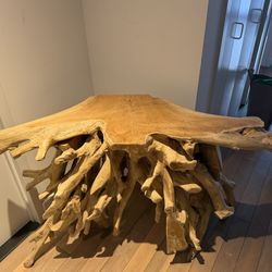 New Wood Entryway Table 