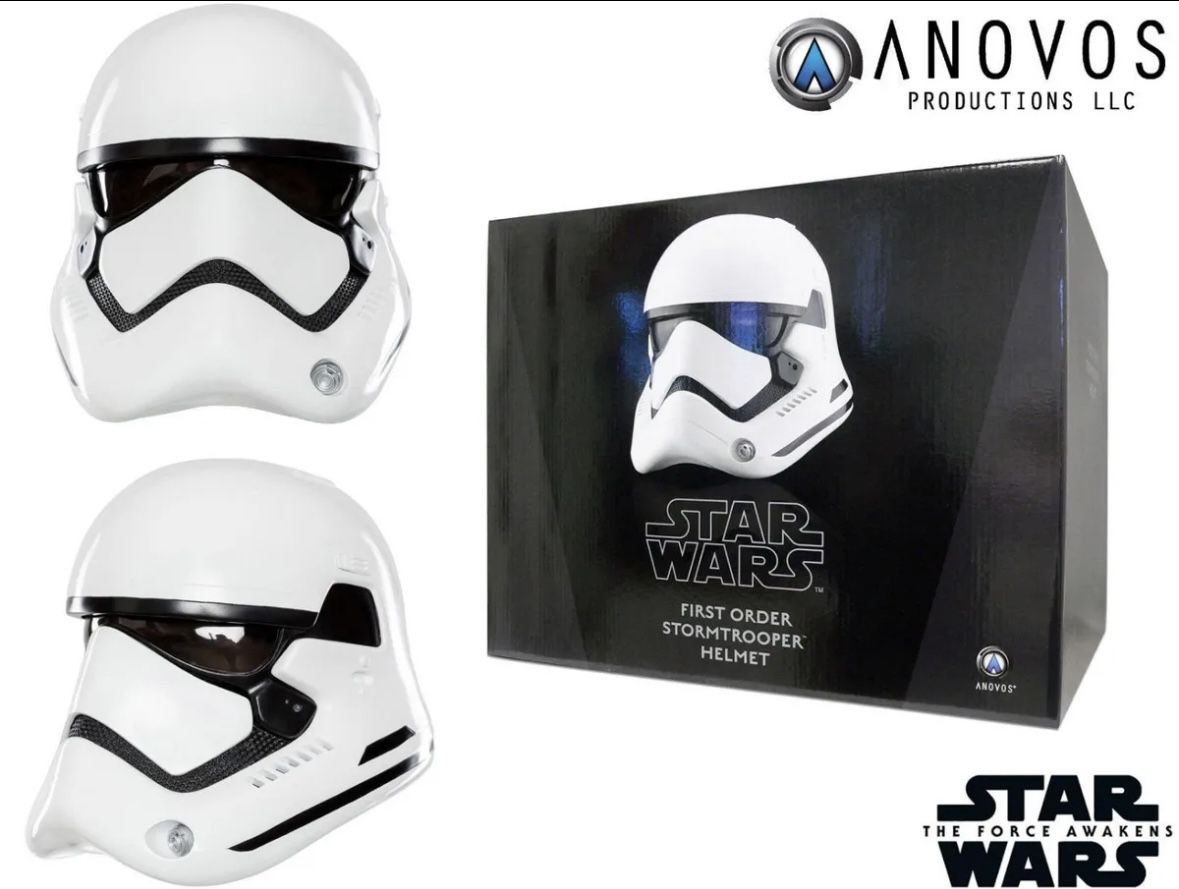 Anovos Star Wars First Order Storm Trooper Helmet