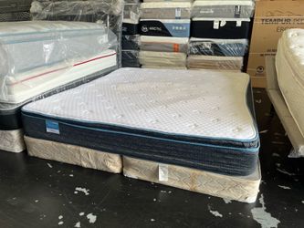 King size mattress pillowtop
