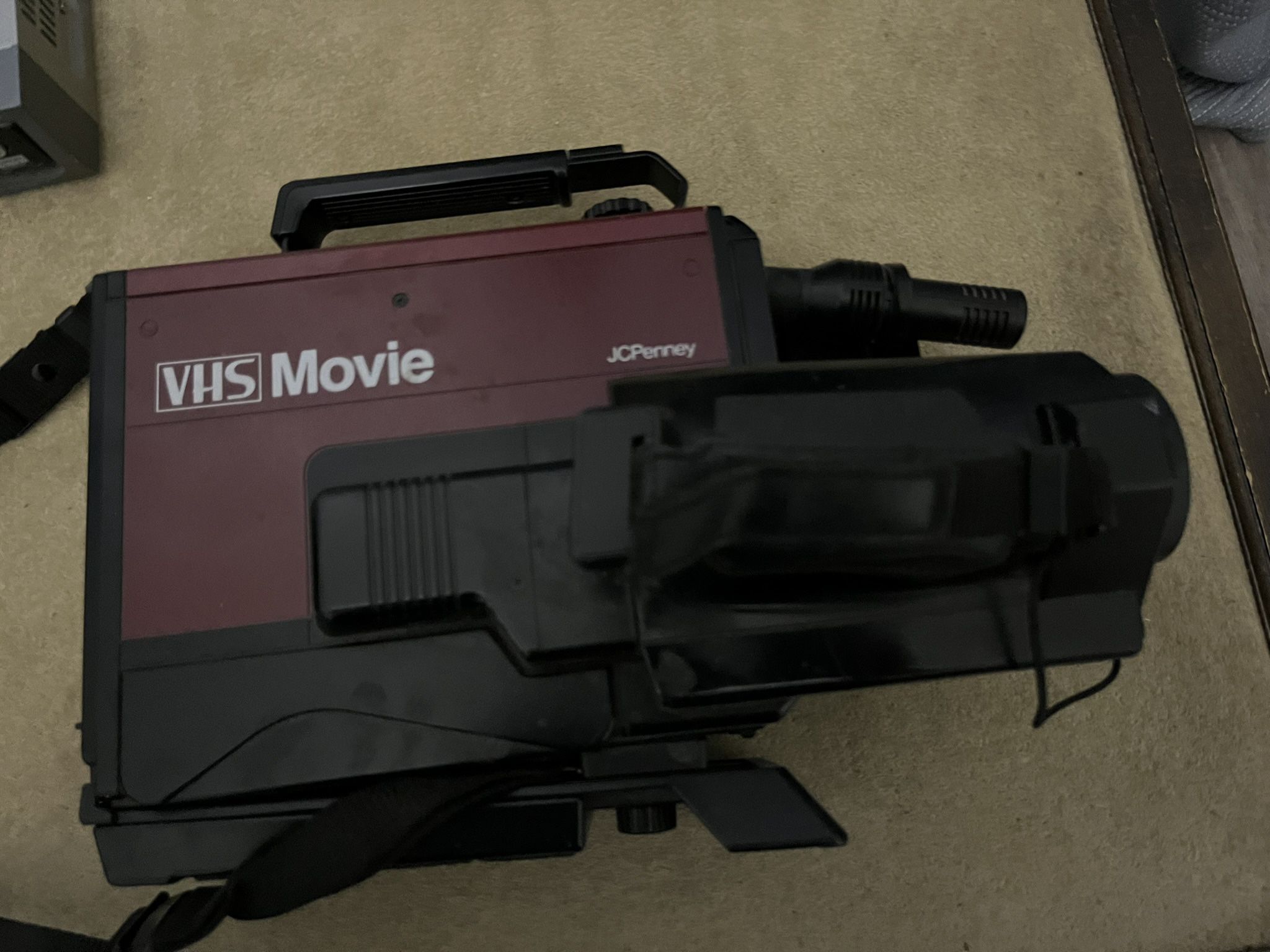 VHS Movie Recorder/Playback Camera