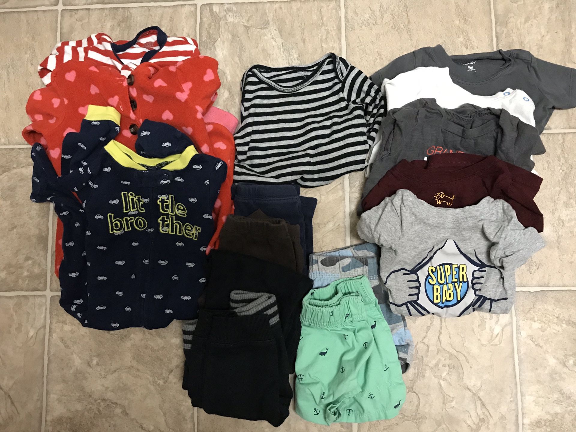 Baby Boy Clothes size 9 months