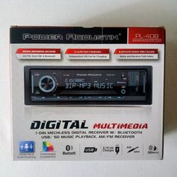 Power Acoustik Bluetooth Car Stereo Brand New In The Box 