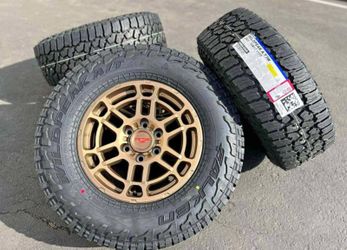 New 17" Toyota TRD Pro23 AGP Replica Wheels Falken Tires 