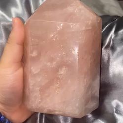 Chucky 3lbs Rose Quartz Crystal