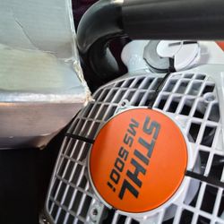 STIHL MS 500i 32" BAR NEVER USED WITH ALL PAPERWORK!!