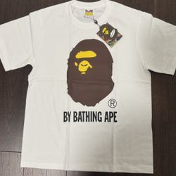 Bape Big Ape Classic White T 