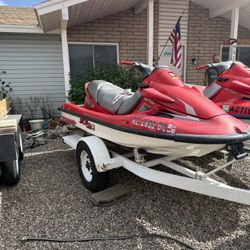 1(contact info removed) Kawasaki 1100 Stx With Trailer