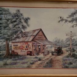 Americana Vintage Art-Kay Lamb Shannon- GARAGE