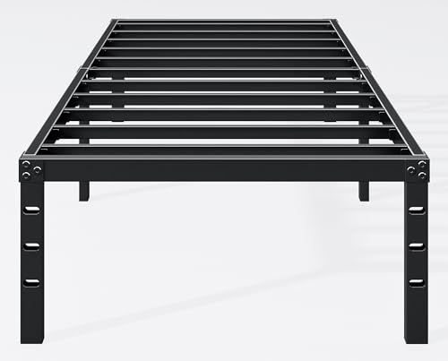 TWIN 14”Bed Frame - Sturdy Platform Bed Frame Metal Bed Frame No Box Spring Needed Heavy Duty