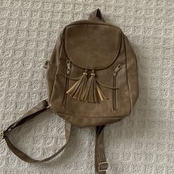 Leather Backpack 