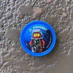 Brand new Jr. Aquarist Legoland Pop Badge