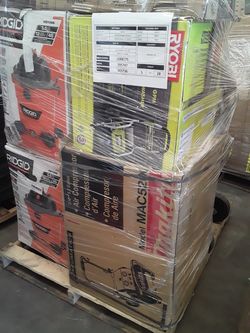 Home depot tools pallets