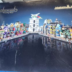Harry Potter Diagon Alley Wizarding Shops Lego Set