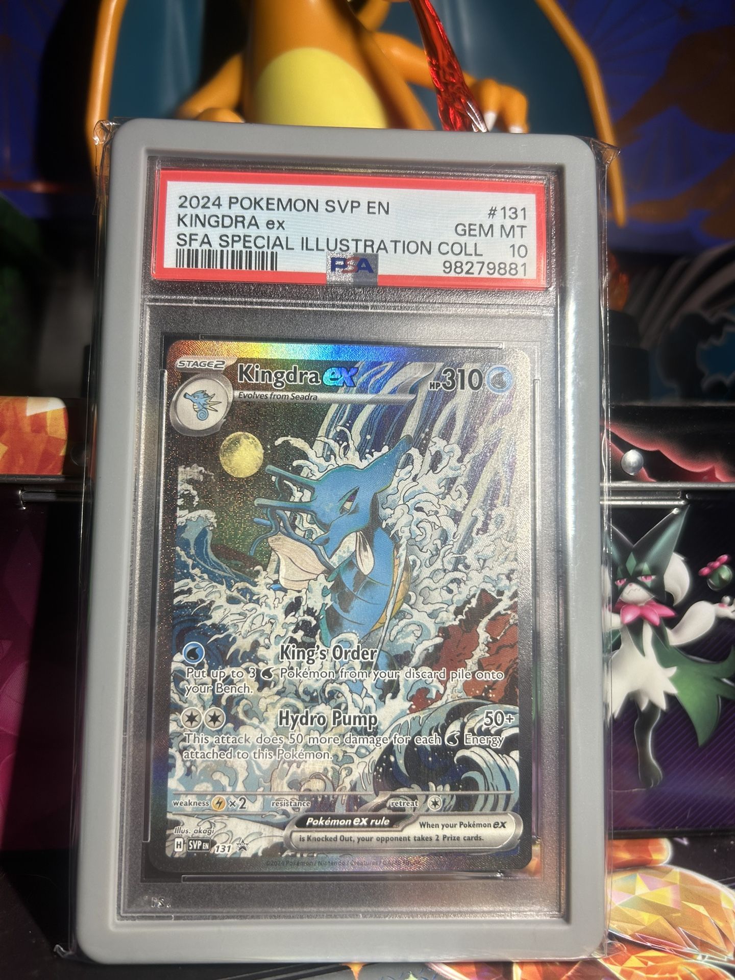 PSA 10 Kingdra Promo Shrouded Fable