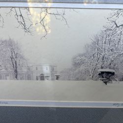 Art Framed ROSECLIFF IN WINTER