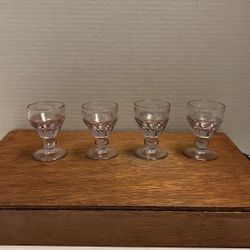 Lavender Liquor Glasses