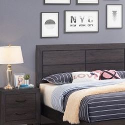Bed frame And Nightstand 