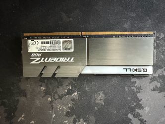 Tridentz RGB 4 8GB ram sticks 32 GB Ram