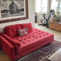 Red Sofa - Day bed
