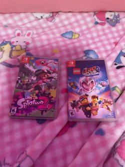 Splatoon 2 & Lego Movie 2 Nintendo Switch Games