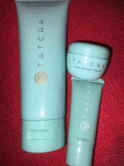 Tatcha The Deep Cleanse & Water Cream Set