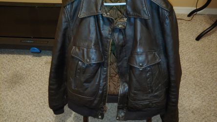 Leather jacket