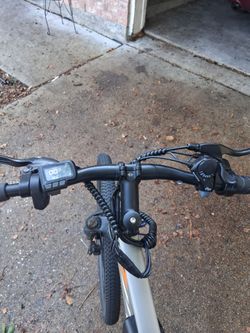 Electric bike with Shimano Shifter and LCD Display