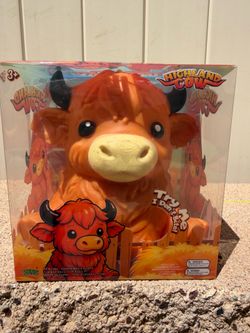 Highland Cow Squishy (Brand New)