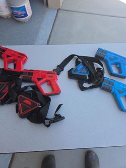Sharper image laser tag set