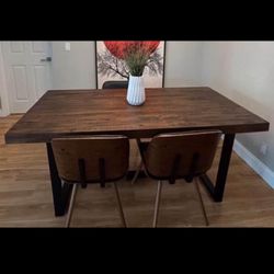 Stunning Mid Century WOOD Dining Table/TABLE ONLY/PLEASE READ DESCRIPTION BEFORE MESSAGING