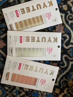 Nail polish strips for long nails