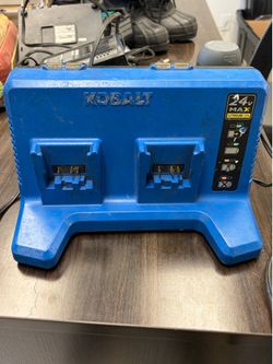 Kobalt 24V Max 2-Port Lithium-Ion Battery Charger Blue KDDC 124-03