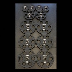 Rep Fitness Equalizer Urethane Coated Plates