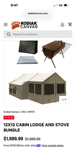 Kodiak wall tent