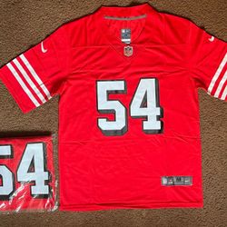 Fred Warner #54 San Francisco 49ers NFL Jersey (Men’s S-3XL)