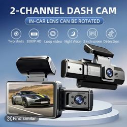 Brand new 1080P Front And In Car Dashcams , Including 32GB Card