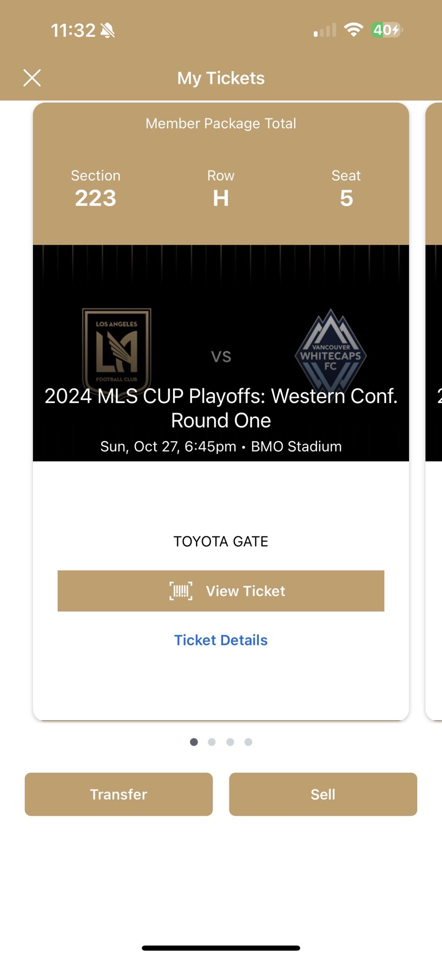 LAFC vs Vancouver 10/27