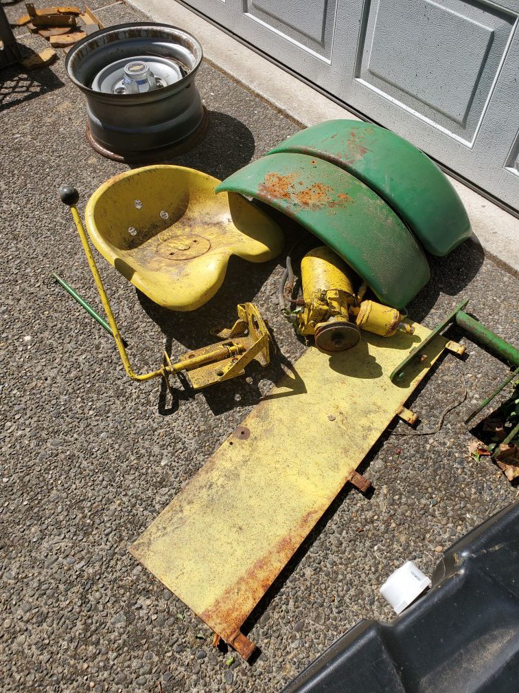 Vintage John Deere tractor parts