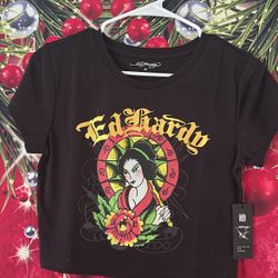 Ed Hardy Crop Tee 