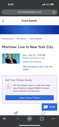 Manilow: Live In New York City