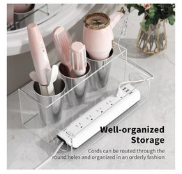 Acrylic Hair Tool Organizer